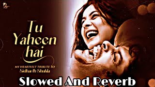 Tu Yaheen Hai [Slowed And Reverb] | Tribute To Siddharth Shukla | Shehnaaz Gill | Lofi Remix |
