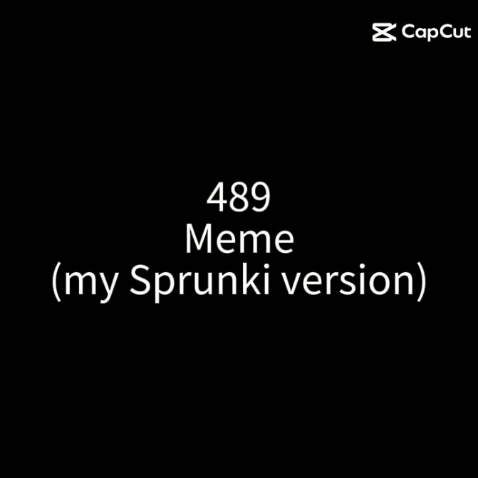 489 Meme Sprunki Short Meme Youtube