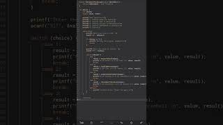 How to make a Unit Converter using C program #coding #code #developer #programming #shorts #short