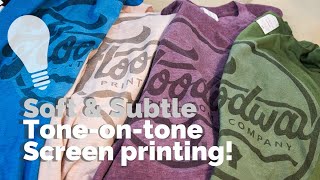 Tonal Screen Printing - Design Tips, Printing, and Examples!