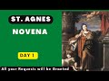 St. Agnes Novena Day 1 || Novena to Saint Agnes of Rome day 1