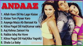 Andaaz Movie All Songs || Akshay Kumar & Priyanka Chopra & Lara Dutta | INDIAN MUSIC