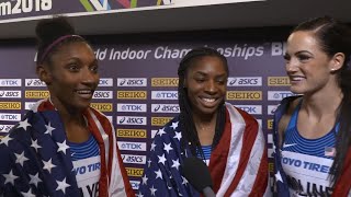 WIC 2018 Birmingham - USA 4x400 Metres Relay Women Gold