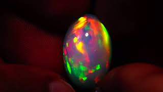 11.50 CT BROADFLASH PATTERN EXQUISITE FLASHY MULTI COLOR WELO ETHIOPIAN OPAL-SA22