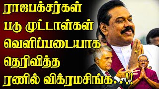 ராஜபக்சர்கள் படுமுட்டாள்கள்!! வெளிப்படையாக அறிவித்த ரணில் | Rajapaksa | Ranil