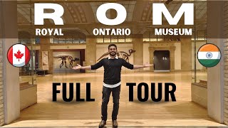 Royal Ontario Museum ROM Toronto Canada | Full Tour | 2022 vlog | Indian in Canada