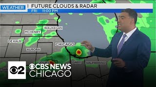 Stormy holiday weekend ahead in Chicago area