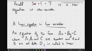 MAT090 Chapter 4 Section 1 Using the Rectangular Coordinate System