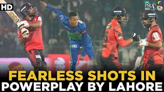 Fearless Batting By Lahore Qalandars in Powerplay | Multan vs Lahore | Match 1 | HBL PSL 8 | MI2A