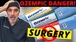 Shocking Ozempic Warning: Don't get plastic surgery!