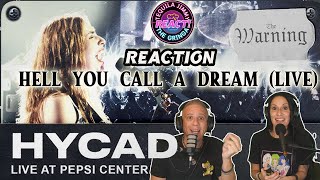 GIVE ME SOMETHING TO BELIEVE! - THE WARNING - HELL YOU CALL A DREAM (LIVE PEPSI CENTER) - REACTION