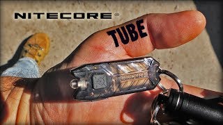 Самый маленький наключный фонарь Nitecore TUBE