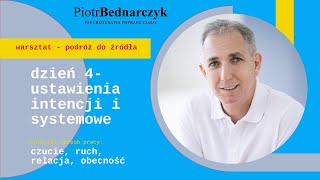 Piotr Bednarczyk Psychoterapia - warsztat rozwojowo - terapeutyczny „PODRÓŻ DO ŹRÓDŁA“: dzień 4