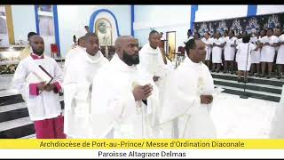 Archdiocèse de Port-au-Prince/ Messe d'Ordination Diaconale