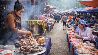 ẨM THỰC GÂY SỐT CHỢ BIÊN GIỚI - SÍN CHÉNG (Lào Cai) | Văn Hóa Bản Địa Đặc Sắc Ít Người Biết
