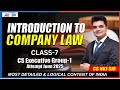 INTRODUCTION TO COMPANY LAW | CLASS-7 CLP CS EXECUTIVE | BY CS NKJ SIR |CS NKJ CS CLASSES