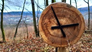 wooden clock as a business start. Починаю свій бізнес у Польщі