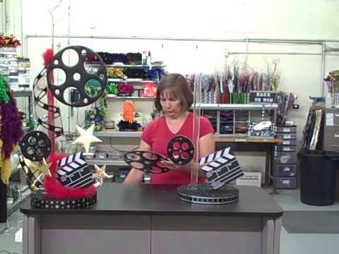 Movie Theater Birthday Party Diy Centerpieces Film Themed