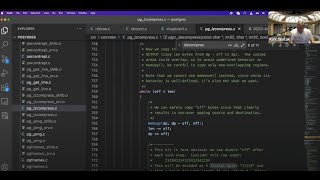 Postgres Hacking - compression improvements
