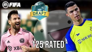 |FIFA or FC 24| GETTING A 125 RATED FUT DRAFT