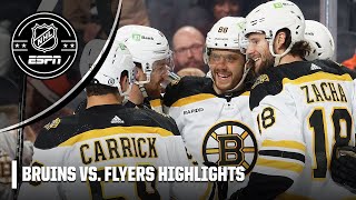 Boston Bruins vs. Philadelphia Flyers | Full Game Highlights