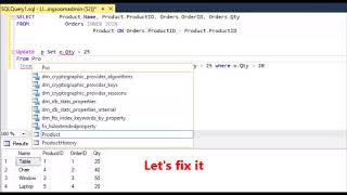 MSSQL - Fix Error - Incorrect syntax near while updating table using Inner join