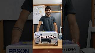 Volve a clases más preparado que nunca con espata impresora #epson L1250 !📚🖨️