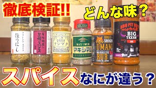 [Thorough verification] Differences between commercially available spices