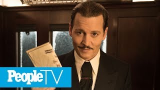 'Murder On The Orient Express' Cast Gushes About Johnny Depp | PeopleTV | Entertainment Weekly