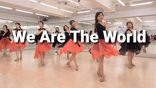 We Are The World Line Dance (Intermediate) Demo l 위아더 월드 라인댄스 l Linedance