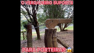 SUPORTE PARA PORTEIRA SUPER FACIL DE FAZER