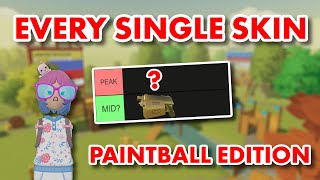 I Ranked EVERY Rec Room Paintball Skin!