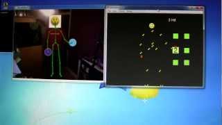 34. Kinect to Flash Multiple Button Hover