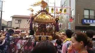 平成26年 羽田神社例大祭　町内神輿連合渡御　稲荷前