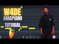 How to Make SGIJA Amapiano Like W4DE From Scratch | FL Studio Mobile 