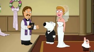 [family guy] Brian finally gets married. 😳😳😳