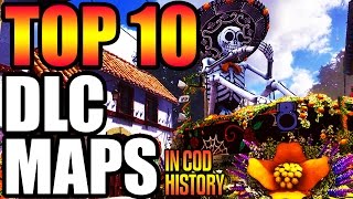 Top 10 "BEST DLC MAPS" In COD HISTORY (Top 10 - Top Ten) Call of Duty | Chaos