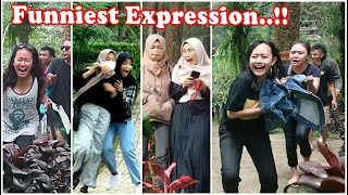 Compilation of bushman prank Full expression without a mask..!!