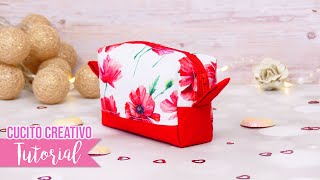 Astuccio scatolina Tutorial Cucito - DIY Box pouch