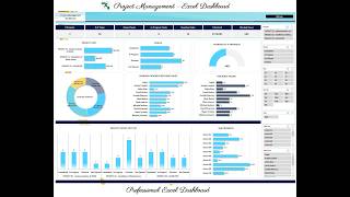 Demo project Management - Buy from https://premiumexcel.etsy.com