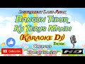 BANGUN TIDUR KU TERUS MANDI (KARAOKE) Versi DJ || Instrument Lagu Anak