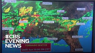 More severe weather threatens the South