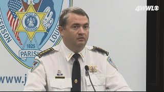 Jefferson Parish Sheriff Joe Lopinto speaks on crime