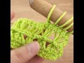 👌🥰💯⚡️oklava kullanarak yapılan ilginç bir model super easy crochet knitting crochet