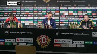 22. Spieltag | SGD - FCB | Pressekonferenz nach dem Spiel