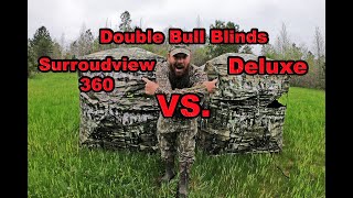 TURKEY BLIND REVIEW: Double Bull Surroudview 360 VS. Deluxe