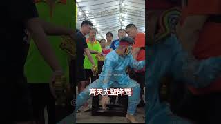 齊天大聖降驾 出巡游甘榜 - 玄雲壇 庆典 #乩童 #shorts #yewkeng #齐天大圣 #孫悟空