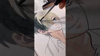 Black Butler | Ciel Phantomhive drawing #kuroshitsuji #anime #art #watercolor #sketchbook #shorts