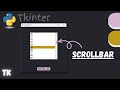 How to Use a Scrollbar | Python