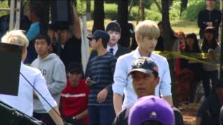 [fancam] 131013 Dream Team EXO Kris playing basketball (1)